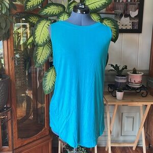 Zenana Blue Top Size 2X